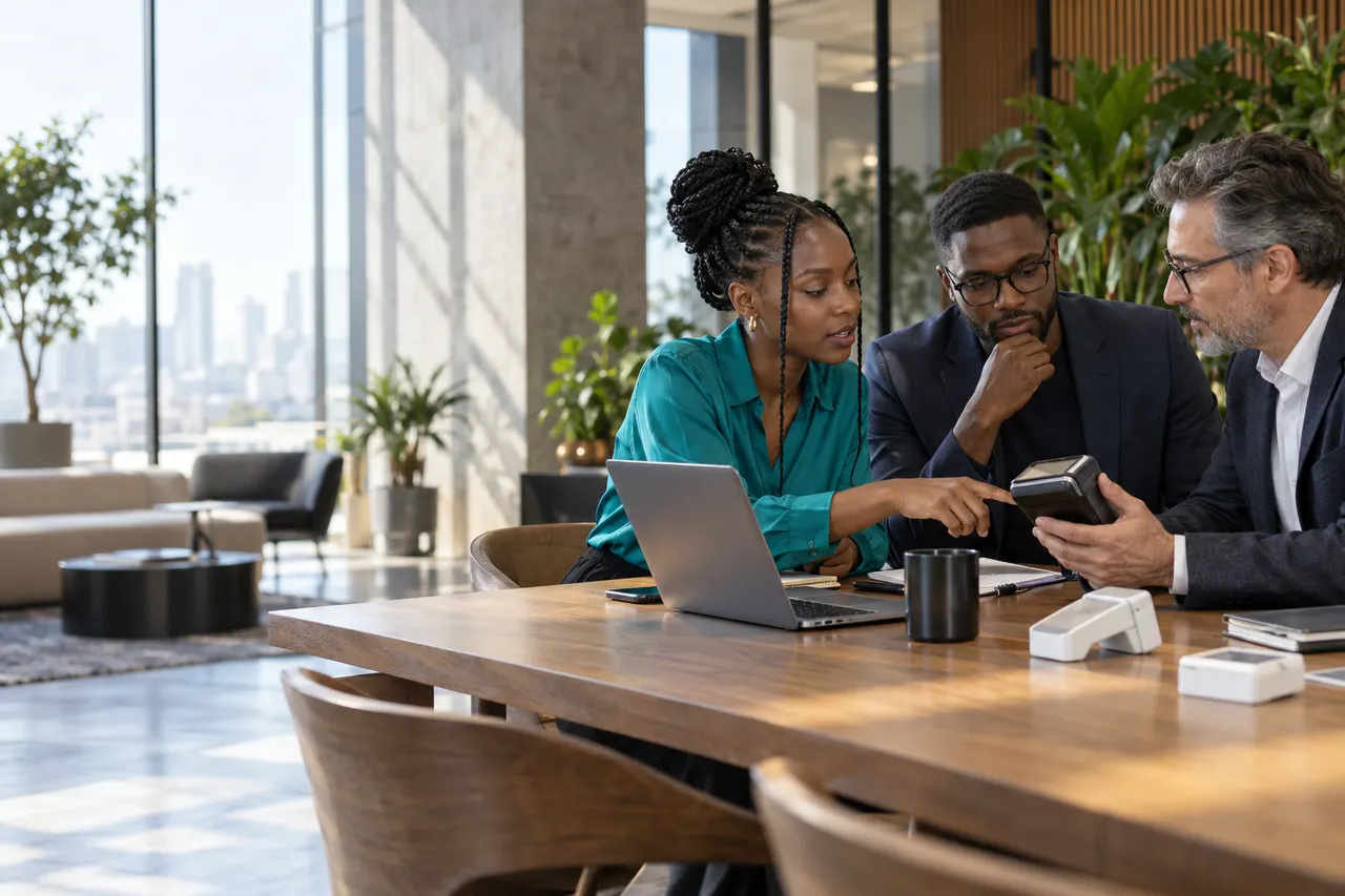 Entrepreneurs au travail